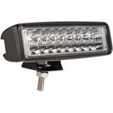 6 inch DC10-30V 10W Dubbele kleuren 2-rijige LED Working Lamp Vehicle Spotlight