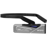 ORDRO EP7 4K Head-Mounted Auto Focus Live Video Smart Sports Camera  Style:Without Afstandsbediening (Zilver Zwart)