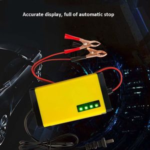 12V Motorfiets acculader Smart Repair Full Automatic Stop Charger  CN Plug