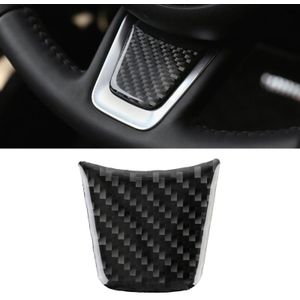 Carbon Fiber auto stuurwiel decoratieve sticker voor Jaguar F-PACE