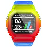 K16 1 14 inch TFT kleurenscherm IP68 waterdicht slim horloge  ondersteuning bluetooth muziek / slaap monitoring / hartslag monitoring (kleurrijk)