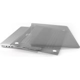 MacBook Pro Retina 13.3 inch Kristal structuur hard Kunststof Hoesje / Case (grijs)