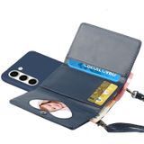 Voor Samsung Galaxy S23+ 5G Crossbody Lanyard Wallet Card Bag Telefoonhoes