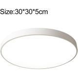 Macaron LED ronde plafondlamp  3-kleuren licht  grootte: 30cm