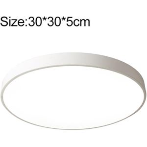 Macaron LED ronde plafondlamp  3-kleuren licht  grootte: 30cm