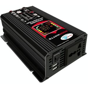 TANG III-generatie 12V tot 110V 6000W Auto Power Inverter met LCD-display & Dual USB