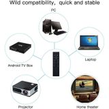 MT12 2.4 G Air Mouse afstandsbediening met Fidelity voice input & IR learning voor PC & Android TV Box & laptop & projector