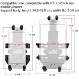 N-STAR motorfiets fiets samengestelde versie van mobiele telefoon beugel multifunctionele accessoires lichtgewicht rij-apparatuur (M10 ball head)