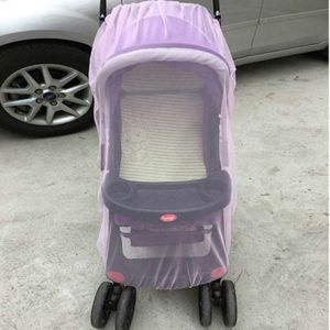 3 stuks 150cm baby kinderwagen Mosquito insect Shield netto veilig zuigelingen bescherming mesh wandelwagen accessoires muggengaas (roze)
