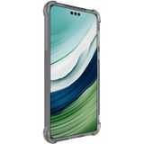 Voor Huawei Mate?60?Pro+ imak Schokbestendig Airbag TPU Telefoonhoesje (Transparant Zwart)