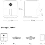 Originele Xiaomi Mijia MAF01 Electric Oven Air Fryer  CN Plug