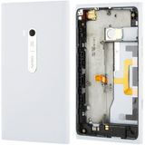 Huisvesting batterij terug Bedek met zijde knop Flex kabel voor Nokia Lumia 900(White)