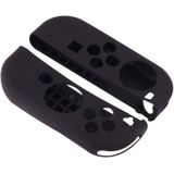 2 stuks voor Nintendo Switch spel knop siliconen beschermhoes (zwart)
