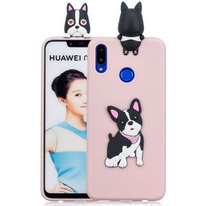 Voor Huawei Nova 3i 3D Cartoon patroon schokbestendige TPU beschermende case (schattige hond)