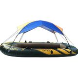 68351 vouw luifel kano rubber opblaasbare boot parasol tent voor 4 personen  boot is niet inbegrepen