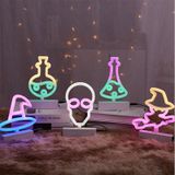 LED Neon Light Feestelijke Sfeer Decoratie Lichten Bar Shop Decoration Lights (lange fles)