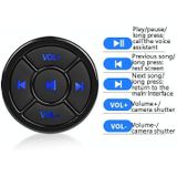 Auto Mobiele Telefoon Afstandsbediening Bluetooth Draadloze Multimedia Button Afstandsbediening Muziek Afspelen Selfie  Kleur: Zwart Met gesp