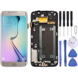 Originele Lcd-scherm en Digitizer Volledige Montage met Frame Voor Samsung Galaxy S6 Edge SM-G925F (Goud)