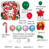 Kerstdecoratie boog ballon set  stijl: set 1