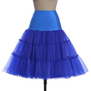 2 PCS Boneless Skirt Rock Ball Pettiskirt Korte Rok  Grootte:One Size(Blauw)