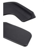 2 stk universeel Fit auto Front Bumper Spoiler Lip Splitter Diffuser SUV ABS Front schop  lengte: 57cm