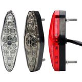 2 PCS KC-WD-New-3x Motorfiets LED-remlicht Lamp