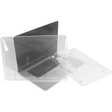 MacBook Pro Retina 15.4 inch Kristal structuur hard Kunststof Hoesje / Case (transparant)
