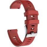 Smart Watch silicone polsband horlogeband voor Garmin Forerunner 245 (rood)