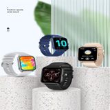 P58 1 96-inch kleurenscherm Smart Watch-ondersteuning Hartslagmeting / bloeddrukmeting