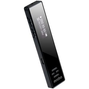 MROBO A10 Professional Voice Recorder HD Noise Reduction Student MP3-kleurenschermspeler  capaciteit: 16 GB