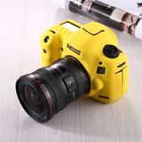 PULUZ siliconen beschermhoes Case voor Canon EOS 5 D Mark III (5D3)(Yellow)