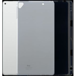 Voor iPad Air / Air 2 3mm Schokbestendige transparante beschermhoes met pensleuf