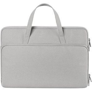 ST13 Waterdichte en slijtvaste laptopzak  maat: 13 3 inch (elegant grijs)