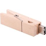 2 GB houten Clip stijl USB Flash-schijf