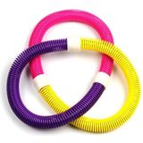 Volwassen inwikkeling cirkel taille rietenknipper Workout Fitness oefening Coil flexibele Soft Spring hoelahoep  1.45kg / 52.5cm