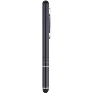 Universal Three Rings Mobile Phone Writing Pen (Black)