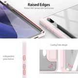 Voor Samsung Galaxy Tab S8 Plus / S7 Plus / S7 Fe DUX DUCIS TOBY-serie Horizontale Flip Tablet Case (Pink)