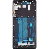 Front behuizing LCD-frame bezel plaat voor Nokia 3/TA-1020 TA-1028 TA-1032 TA-1038 (zwart)