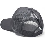 Zomer katoen mesh opening paardenstaart hoed zonnebrandcrme Baseballpet  specificatie: ?? (Grey)