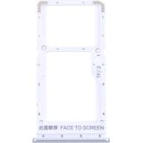 SIM-kaartlade + SIM-kaartlade / micro SD-kaartlade voor Xiaomi Redmi Note 10 5G / POCO M3 PRO 5G M2103K19G M2103K19C M2103K19PG M2103K19PI (Silver)