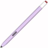 For Samsung Galaxy Tab S6 Lite P610/P615 LOVE MEI Soft Silicone Stylus Pen Protective Case(Purple)