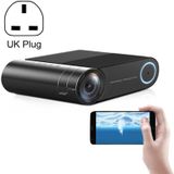 YG550 Home LED Small HD 1080P-projector  specificatie: Britse plug (telefoon met schermversie)