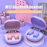 M13 LED digitale display draadloze in-ear ruisonderdrukkende Bluetooth-headset sporthoofdtelefoon
