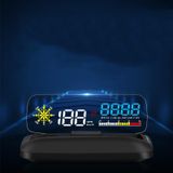 C5 OBD2 + GPS-modus Auto HUD Head-up Display Water Temperatuur / Voertuig Snelheid / Spanning