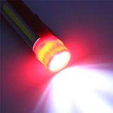 Multifunctionele draagbare Mini COB LED werken lichte Pen stijl buiten Flashlight(Red)