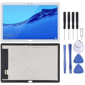 LCD-scherm en digitizer volledige montage voor Huawei MediaPad T5 10.1 (LTE) (wit)