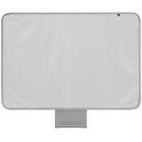 Voor 24 inch Apple iMac draagbare stofdichte cover desktop Apple computer LCD monitor cover met opbergtas (grijs)