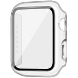 Voor Apple Watch SE 2022 40 mm imak pc-framebehuizing met gehard glasfilm