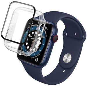 Voor Apple Watch SE 2022 40 mm imak pc-framebehuizing met gehard glasfilm