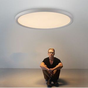 24W minimalistische creatieve ronde LED plafond licht  diameter: 40cm (warm wit)